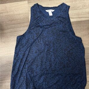 ATHLETA Blue and Black Tank Top